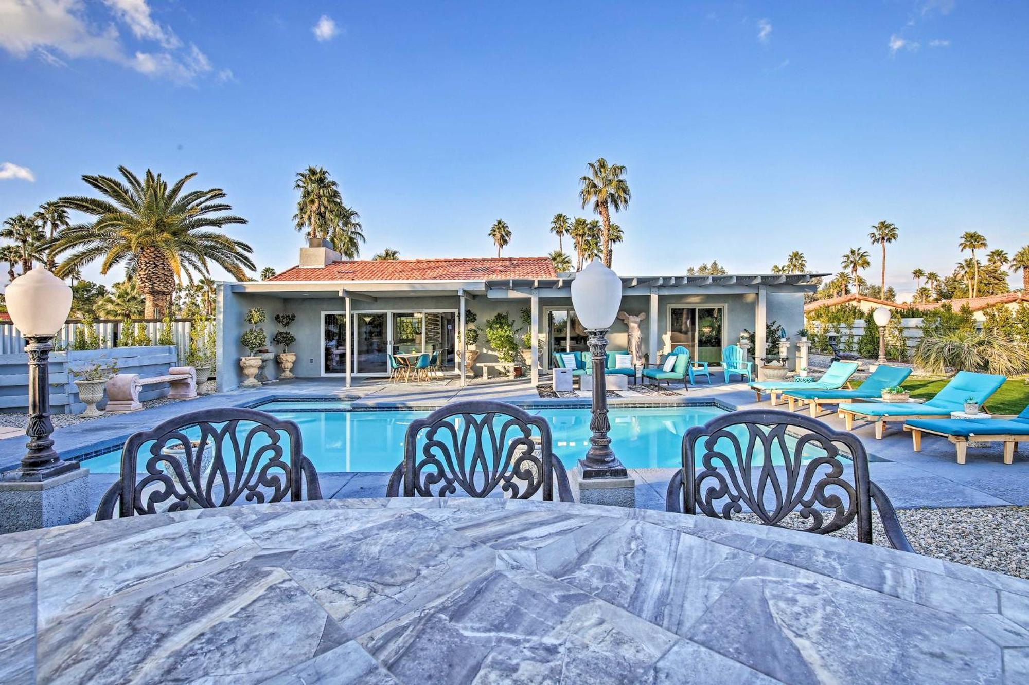 Pet-Friendly Palm Springs Escape With Heated Pool! Villa Buitenkant foto
