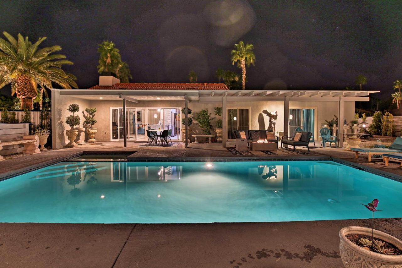 Pet-Friendly Palm Springs Escape With Heated Pool! Villa Buitenkant foto